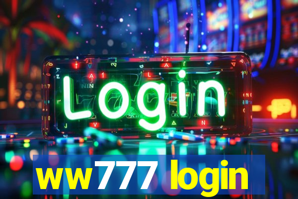 ww777 login